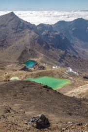 Tongariro Alpine Crossing Emerald Lakes © Monday's Socks Tout droits réservés